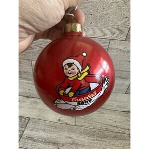 Campbells Soup Kids Collectors Edition Christmas Ornament Decoration Ball